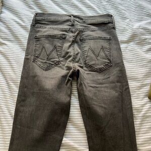 MOTHER grey/black jeans